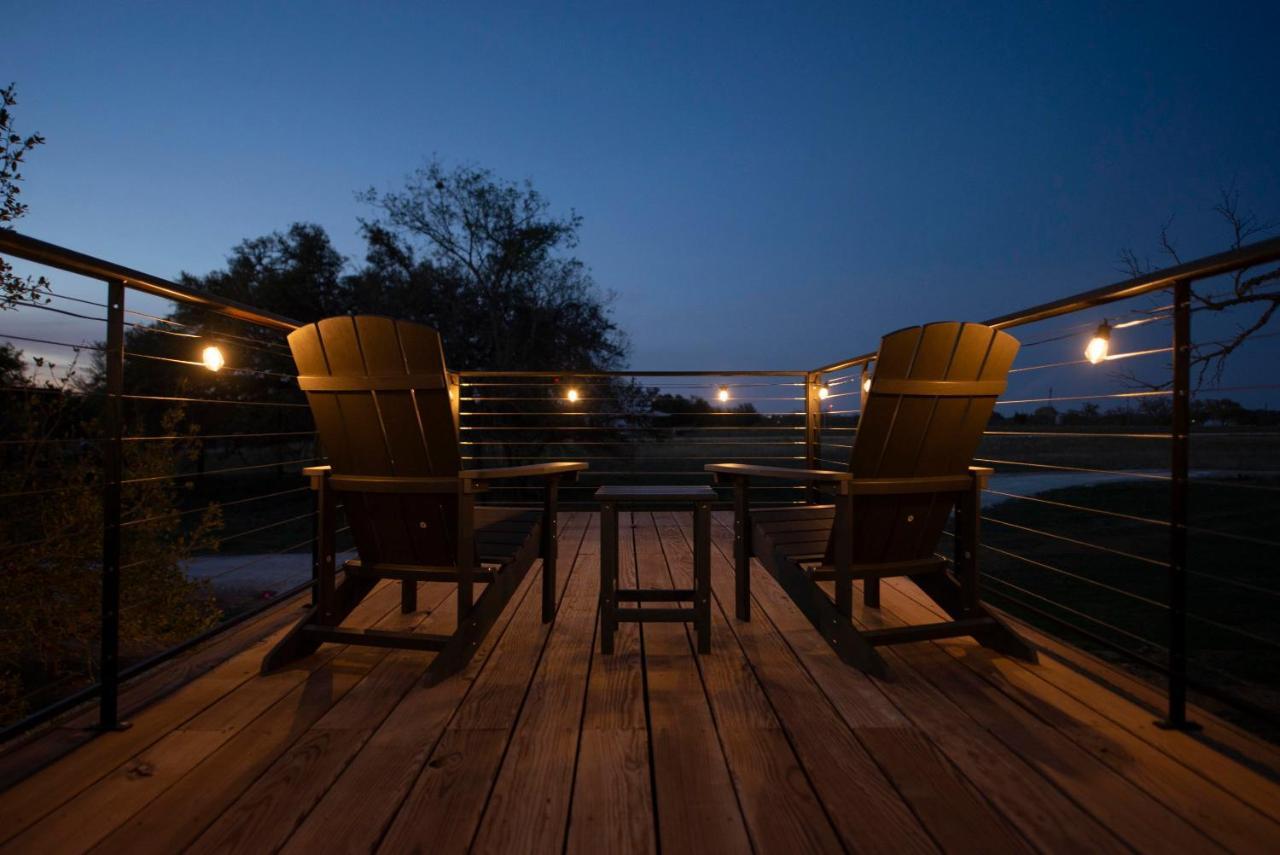 New The Lone Star Shipping Container Villa Fredericksburg Luaran gambar